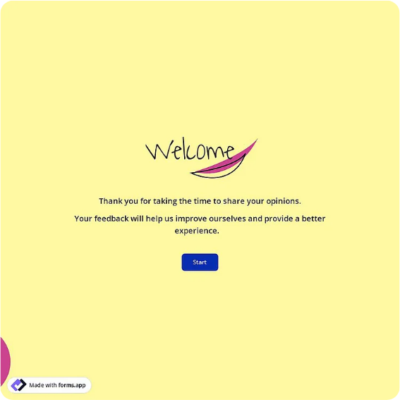 Customer Satisfaction Survey Template: forms.app